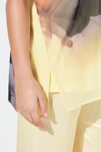 Moda za polnejše Bluza elegantna kratkih rukava V ovratnika plus velikost, xxl, Ulla Popken in Johann Popken (JP1880)