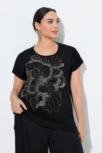 Moda za polnejše Majica kratkih rukava plus velikost, xxl, Ulla Popken in Johann Popken (JP1880)