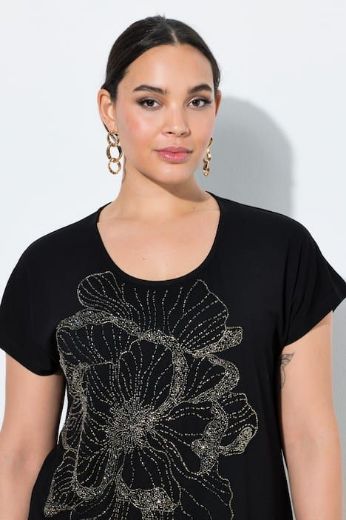 Moda za polnejše Majica kratkih rukava plus velikost, xxl, Ulla Popken in Johann Popken (JP1880)