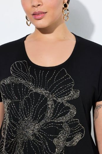 Moda za polnejše Majica kratkih rukava plus velikost, xxl, Ulla Popken in Johann Popken (JP1880)