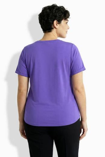 Moda za polnejše Majica kratkih rukava V ovratnika plus velikost, xxl, Ulla Popken in Johann Popken (JP1880)