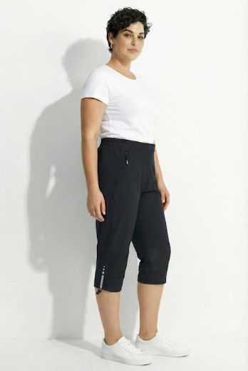 Moda za polnejše Hlače capri vodoodbojne plus velikost, xxl, Ulla Popken in Johann Popken (JP1880)