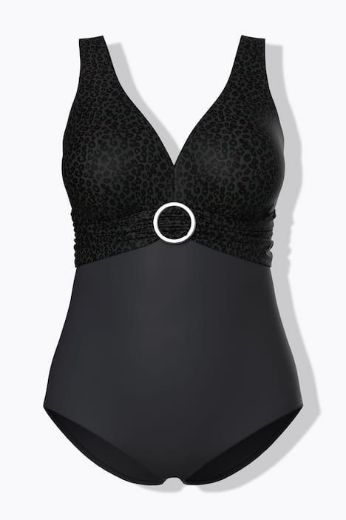 Moda za polnejše Kupaći kostim jednodijelni plus velikost, xxl, Ulla Popken in Johann Popken (JP1880)