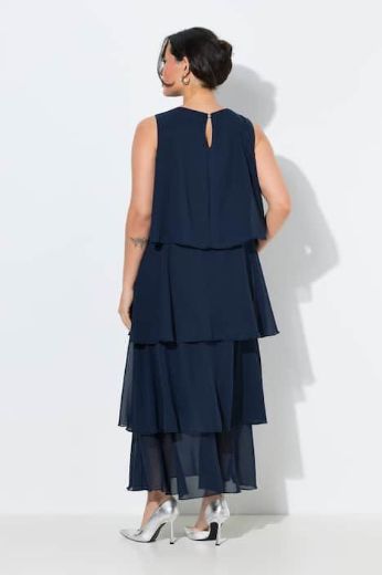 Moda za polnejše Haljina elegantna maxi bez rukava plus velikost, xxl, Ulla Popken in Johann Popken (JP1880)