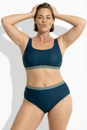 Moda za polnejše Kupaći kostim dvodijelni plus velikost, xxl, Ulla Popken in Johann Popken (JP1880)