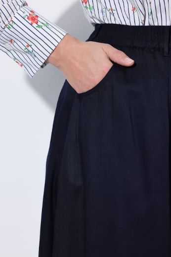 Moda za polnejše Suknja maxi na kopčanje plus velikost, xxl, Ulla Popken in Johann Popken (JP1880)