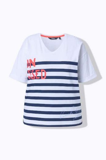 Moda za polnejše Majica kratkih rukava šireg kroja plus velikost, xxl, Ulla Popken in Johann Popken (JP1880)