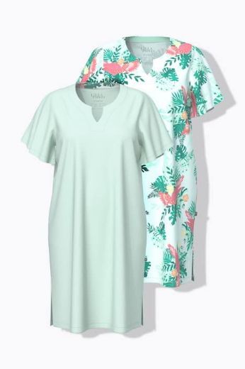 Moda za polnejše Spavaćica kratkih rukava 2 komada plus velikost, xxl, Ulla Popken in Johann Popken (JP1880)