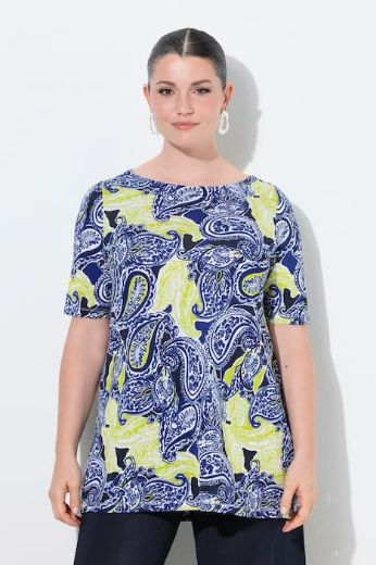 Moda za polnejše Bluza kratkih rukava plus velikost, xxl, Ulla Popken in Johann Popken (JP1880)
