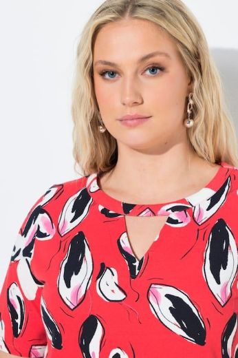 Moda za polnejše Majica kratkih rukava plus velikost, xxl, Ulla Popken in Johann Popken (JP1880)