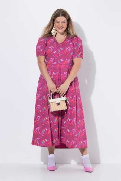 Slika Haljina maxi kratkih rukava