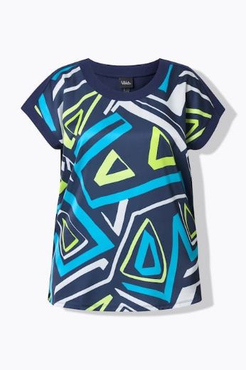 Moda za polnejše Majica kratkih rukava šireg kroja plus velikost, xxl, Ulla Popken in Johann Popken (JP1880)