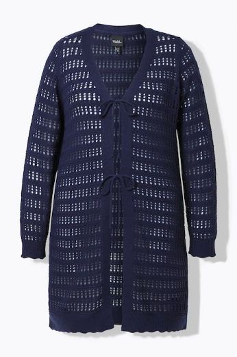 Moda za polnejše Kardigan dugi rukavi na kopčanje plus velikost, xxl, Ulla Popken in Johann Popken (JP1880)