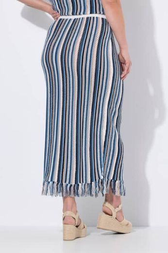 Moda za polnejše Suknja pletena s resicama elastičnog struka plus velikost, xxl, Ulla Popken in Johann Popken (JP1880)