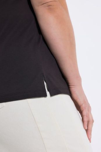 Moda za polnejše Majica kratkih rukava pletenog džepa pamučna plus velikost, xxl, Ulla Popken in Johann Popken (JP1880)