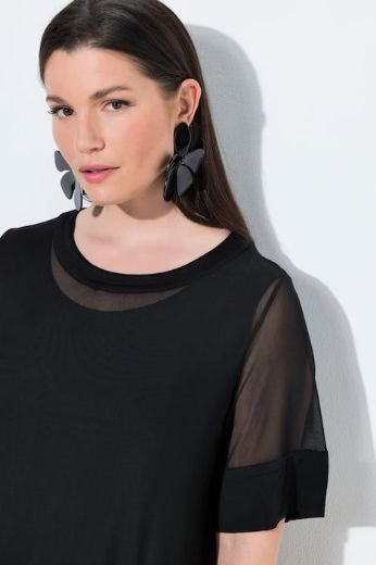 Moda za polnejše Haljina elegantna  3/4 rukava plus velikost, xxl, Ulla Popken in Johann Popken (JP1880)