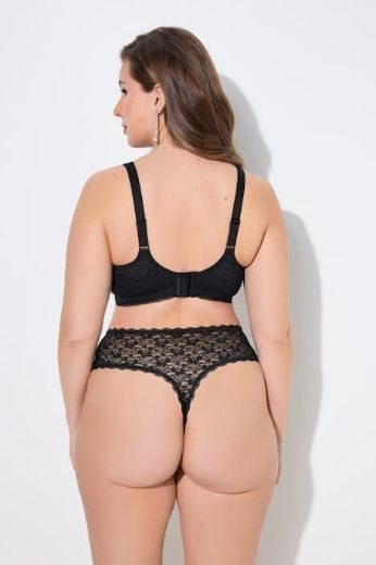 Moda za polnejše Grudnjak bez žice s dodatkom čipke plus velikost, xxl, Ulla Popken in Johann Popken (JP1880)