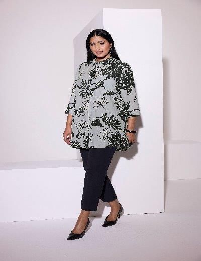 Bluze in srajce za polnejše ženske in moške, plus velikost Bluze in srajce xxl Ulla Popken in Johann Popken (JP1880)