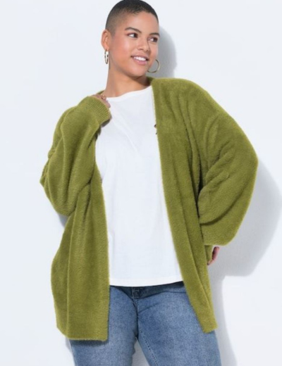 Pletene jakne SU za polnejše ženske in moške, plus velikost Pletene jakne SU xxl Ulla Popken in Johann Popken (JP1880)