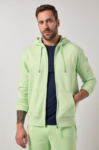 Moda za polnejše Majica s kapuljačom i patentnim zatvaračem plus velikost, xxl, Ulla Popken in Johann Popken (JP1880)