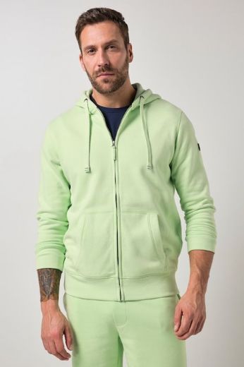 Moda za polnejše Majica s kapuljačom i patentnim zatvaračem plus velikost, xxl, Ulla Popken in Johann Popken (JP1880)