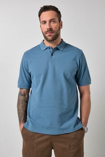 Moda za polnejše Majica Polo kratki rukavi plus velikost, xxl, Ulla Popken in Johann Popken (JP1880)