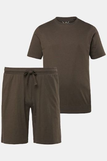 Moda za polnejše Pidžama kratkih rukava i hlača plus velikost, xxl, Ulla Popken in Johann Popken (JP1880)