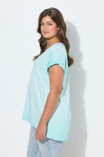 Moda za polnejše Majica kratkih rukava V ovratnika plus velikost, xxl, Ulla Popken in Johann Popken (JP1880)