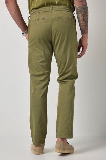 Moda za polnejše Hlače chino na vezanje plus velikost, xxl, Ulla Popken in Johann Popken (JP1880)