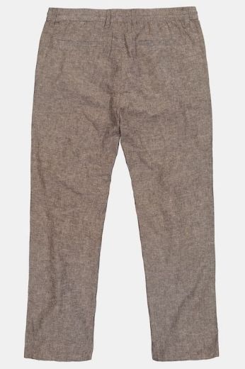 Moda za polnejše Hlače dugih nogavica od lana plus velikost, xxl, Ulla Popken in Johann Popken (JP1880)