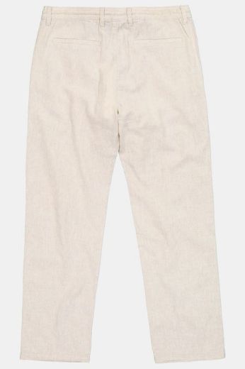 Moda za polnejše Hlače dugih nogavica od lana plus velikost, xxl, Ulla Popken in Johann Popken (JP1880)