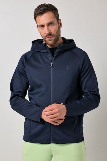Moda za polnejše Jakna sportska s kapuljačom plus velikost, xxl, Ulla Popken in Johann Popken (JP1880)
