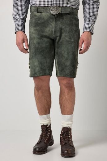 Moda za polnejše Bermude kožne plus velikost, xxl, Ulla Popken in Johann Popken (JP1880)