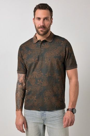Moda za polnejše Majica polo kratkih rukava plus velikost, xxl, Ulla Popken in Johann Popken (JP1880)