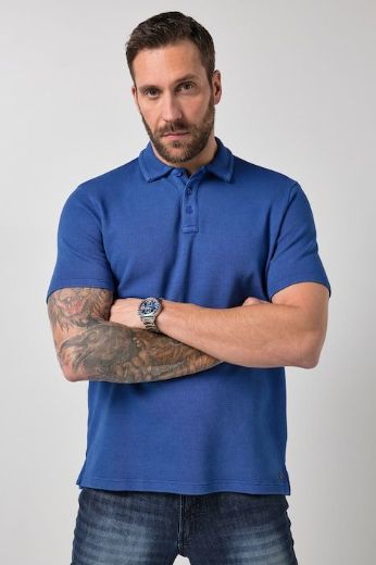 Moda za polnejše Majica polo kratkih rukava plus velikost, xxl, Ulla Popken in Johann Popken (JP1880)