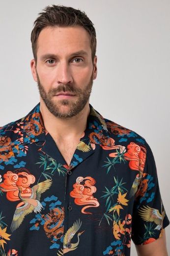 Moda za polnejše Košulja kratkih rukava plus velikost, xxl, Ulla Popken in Johann Popken (JP1880)