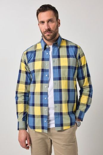 Moda za polnejše Košulja dugih rukava plus velikost, xxl, Ulla Popken in Johann Popken (JP1880)
