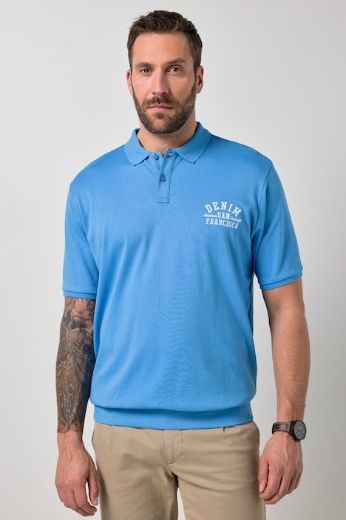 Moda za polnejše Majica polo kratkih rukava plus velikost, xxl, Ulla Popken in Johann Popken (JP1880)