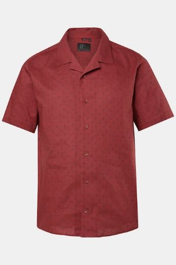 Moda za polnejše Košulja kratkih rukava lanena plus velikost, xxl, Ulla Popken in Johann Popken (JP1880)