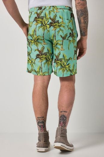 Moda za polnejše Bermude od viskoze plus velikost, xxl, Ulla Popken in Johann Popken (JP1880)