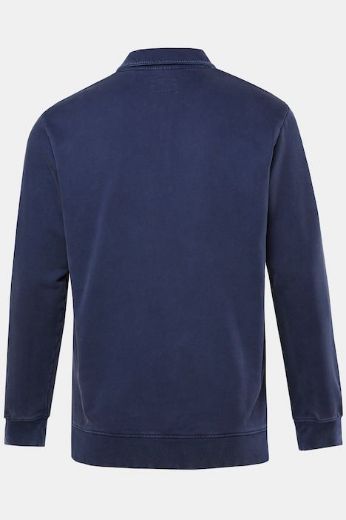 Moda za polnejše Majica dugih rukava s patentnim zatvaračem plus velikost, xxl, Ulla Popken in Johann Popken (JP1880)
