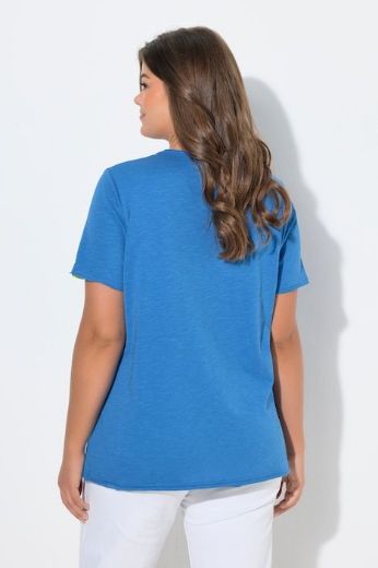 Moda za polnejše Majica kratkih rukava V izreza plus velikost, xxl, Ulla Popken in Johann Popken (JP1880)