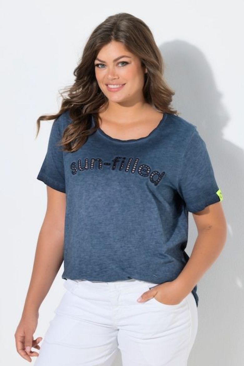 Moda za polnejše Majica kratkih rukava plus velikost, xxl, Ulla Popken in Johann Popken (JP1880)