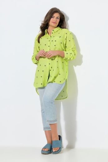 Moda za polnejše Majica dugih rukava dužeg kroja plus velikost, xxl, Ulla Popken in Johann Popken (JP1880)