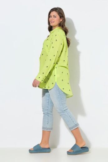 Moda za polnejše Majica dugih rukava dužeg kroja plus velikost, xxl, Ulla Popken in Johann Popken (JP1880)