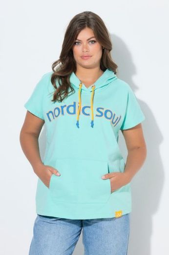 Moda za polnejše Majica kratkih rukava s kapuljačom plus velikost, xxl, Ulla Popken in Johann Popken (JP1880)