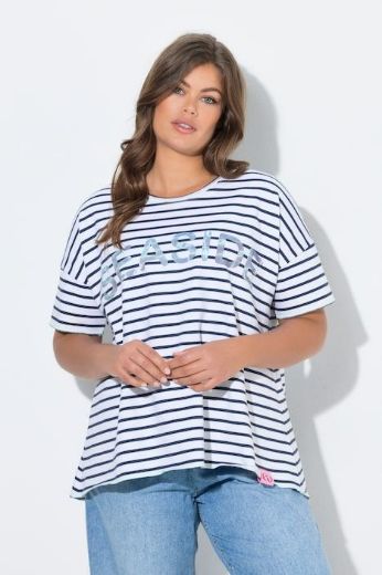 Moda za polnejše Majica kratkih rukava šireg kroja plus velikost, xxl, Ulla Popken in Johann Popken (JP1880)