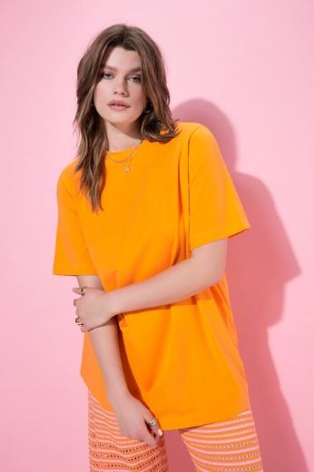 Moda za polnejše Majica dugi model kratkih rukava plus velikost, xxl, Ulla Popken in Johann Popken (JP1880)