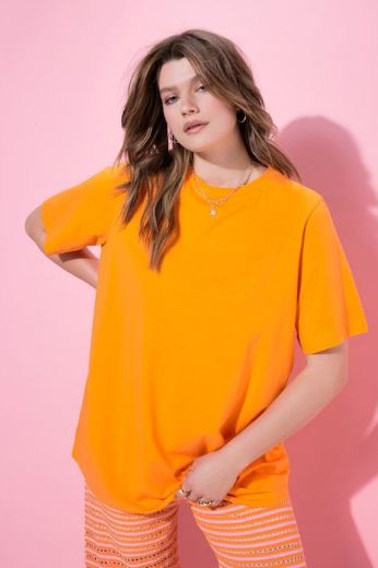 Moda za polnejše Majica dugi model kratkih rukava plus velikost, xxl, Ulla Popken in Johann Popken (JP1880)