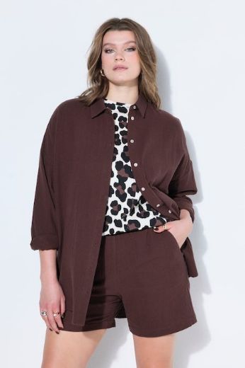 Moda za polnejše Bluza na kopčanje plus velikost, xxl, Ulla Popken in Johann Popken (JP1880)